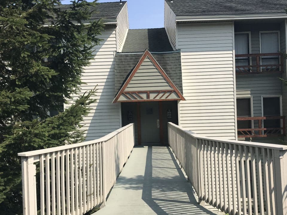 Entrance to condo