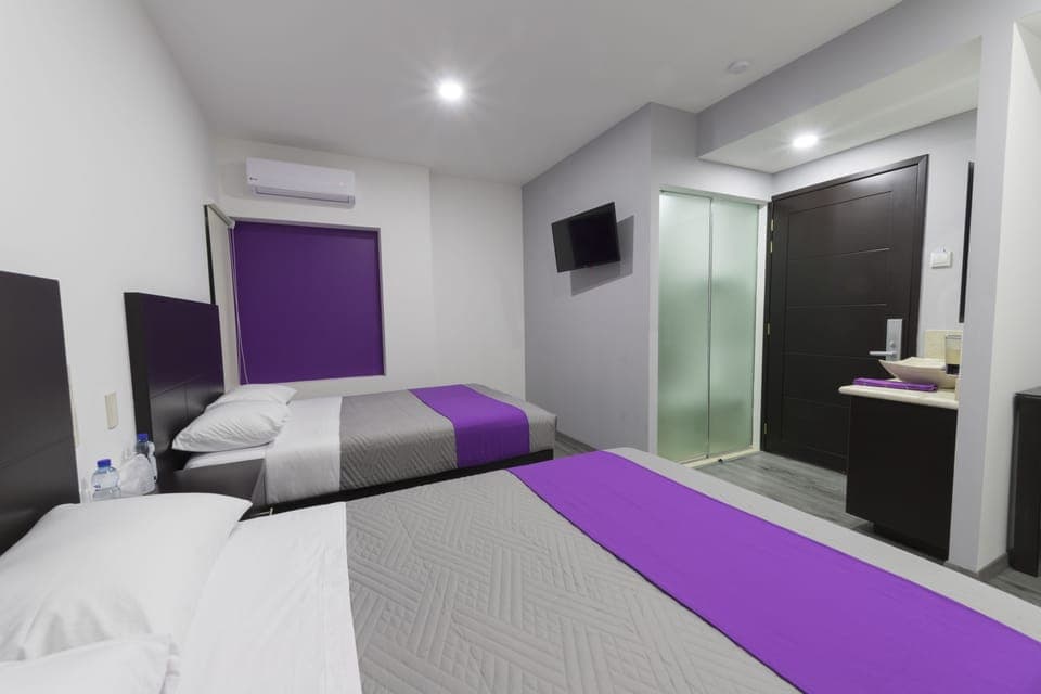 Superior Room, 2 Double Beds, Non Smoking | Desk, blackout drapes, iron/ironing board, free WiFi