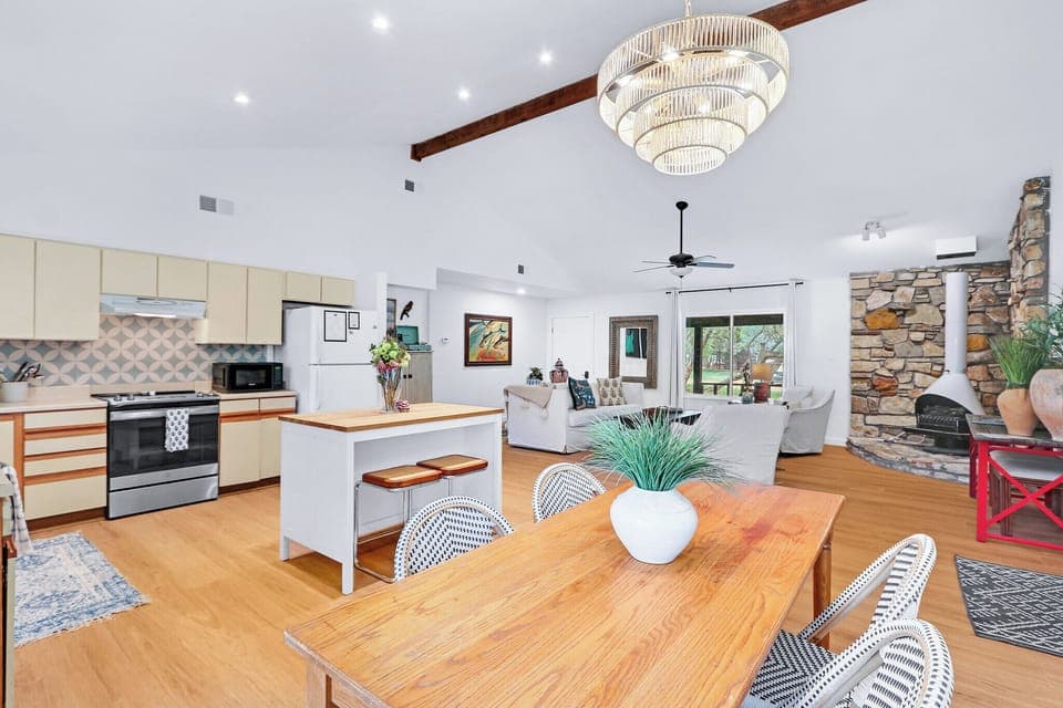 Open space living area