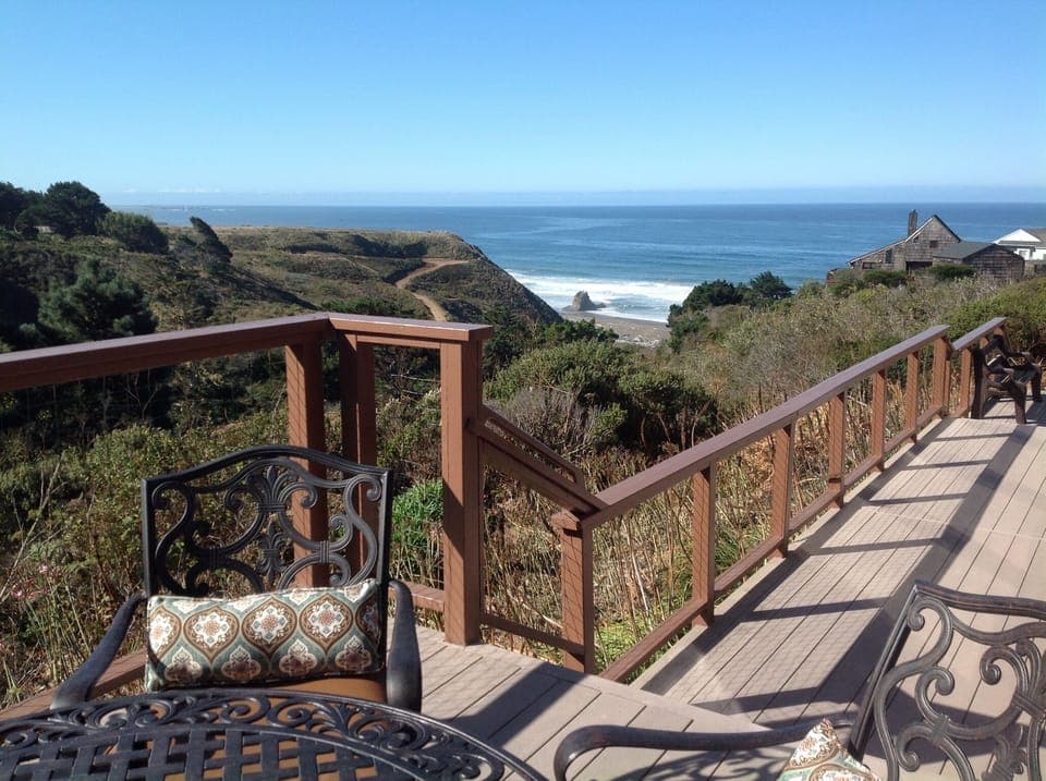 Great view of Manchester State Beach