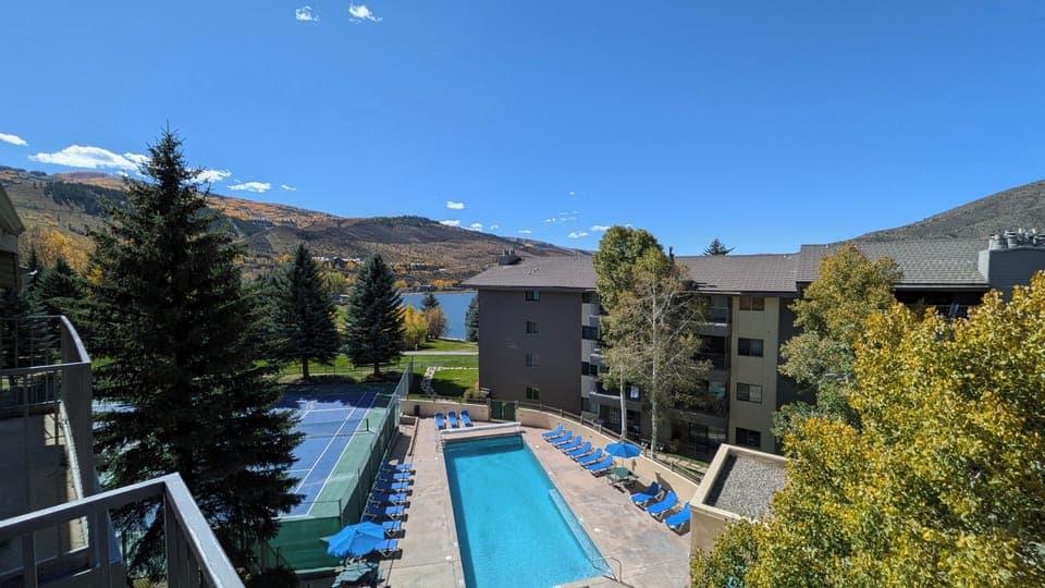 View from balcony