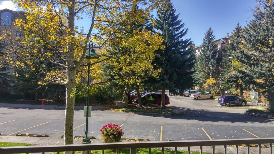 View from balcony