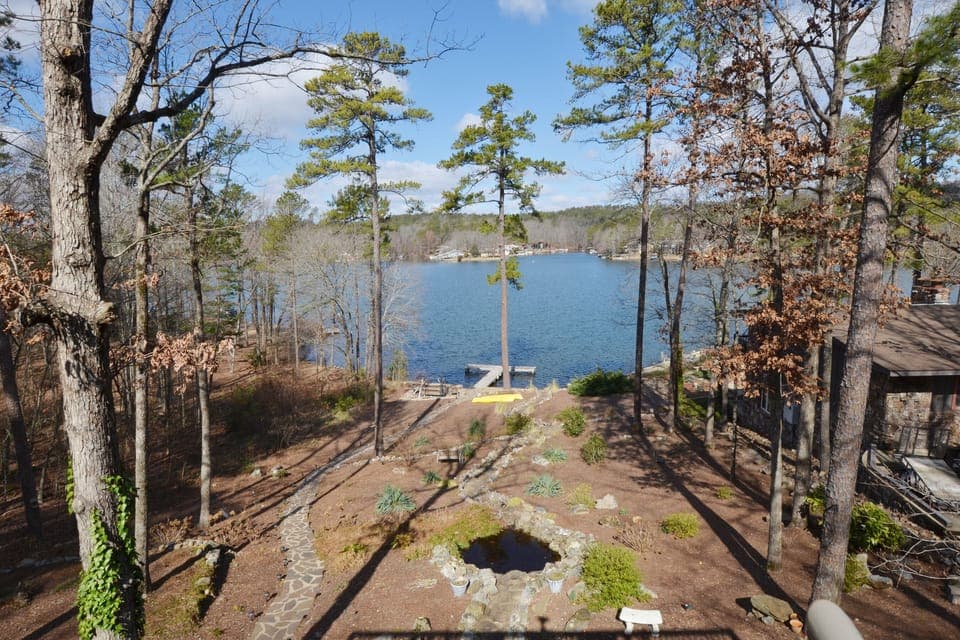 Winter Time View of the Lake