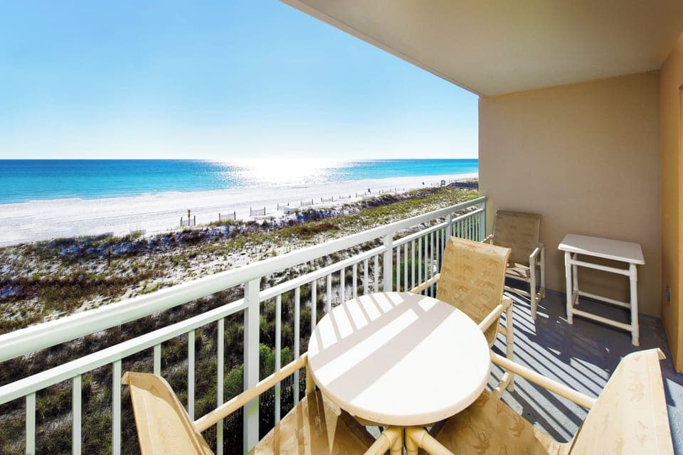 Balcony - 
Pelican Isle 305 Fort Walton Beach Okaloosa Island Vacation Rentals
