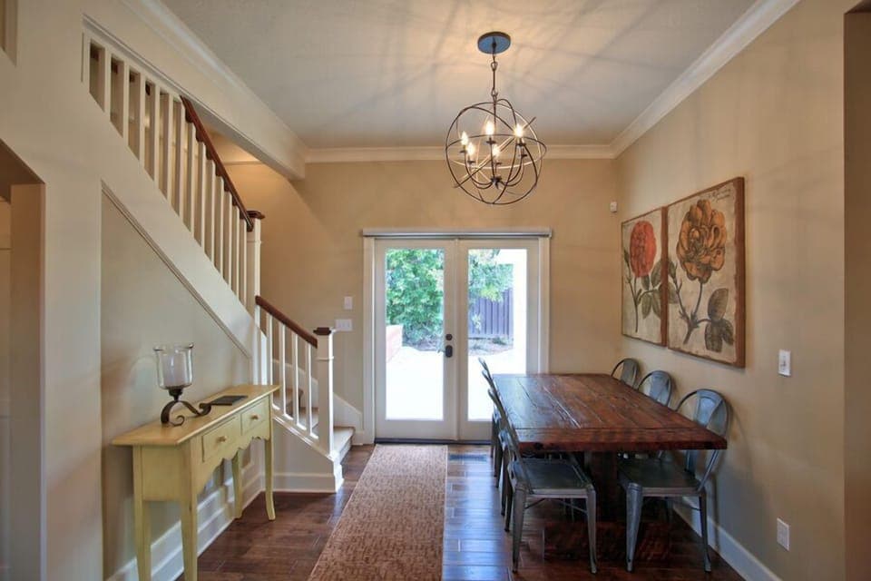 Reclaimed beautiful wood custom built dining table for your favorite repast