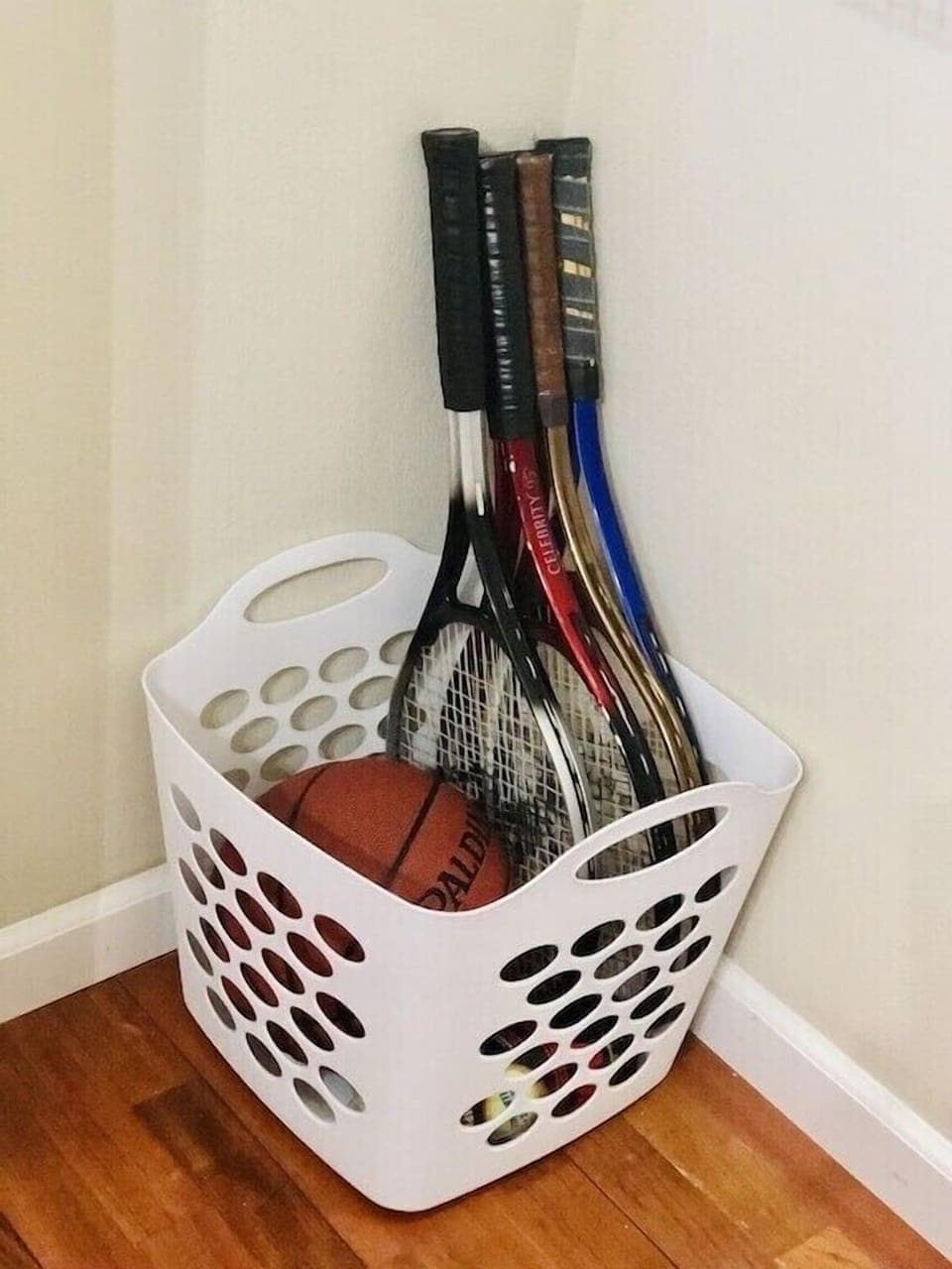 We provide sports equipment for our guest's use