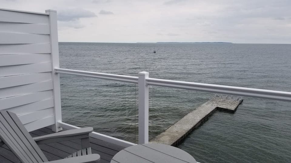 Second floor deck