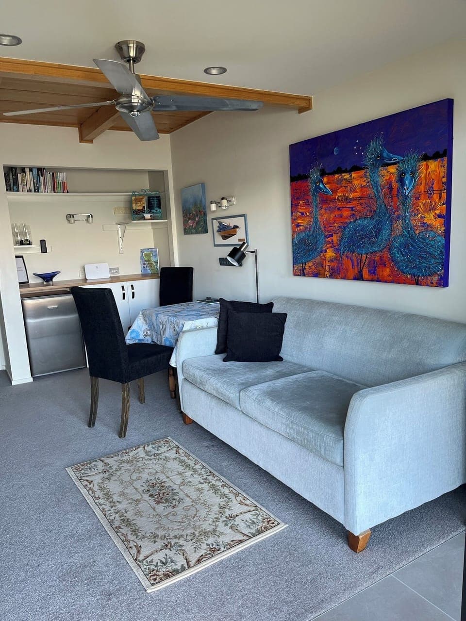 Smart TV, toys, books, stereo