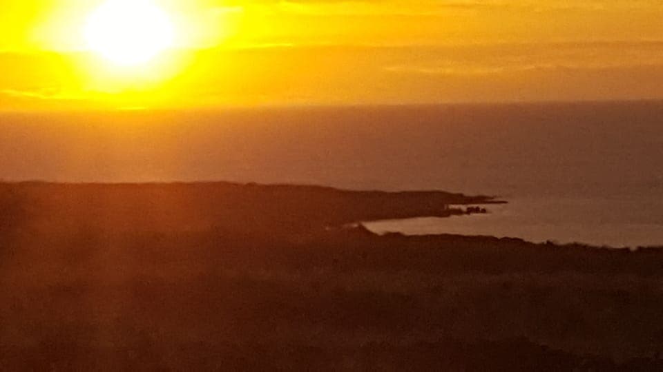 Kiholo Bay at sunset