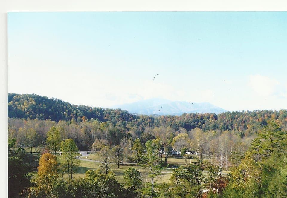 View from the front deck overlooking Bent Creek Golf Course