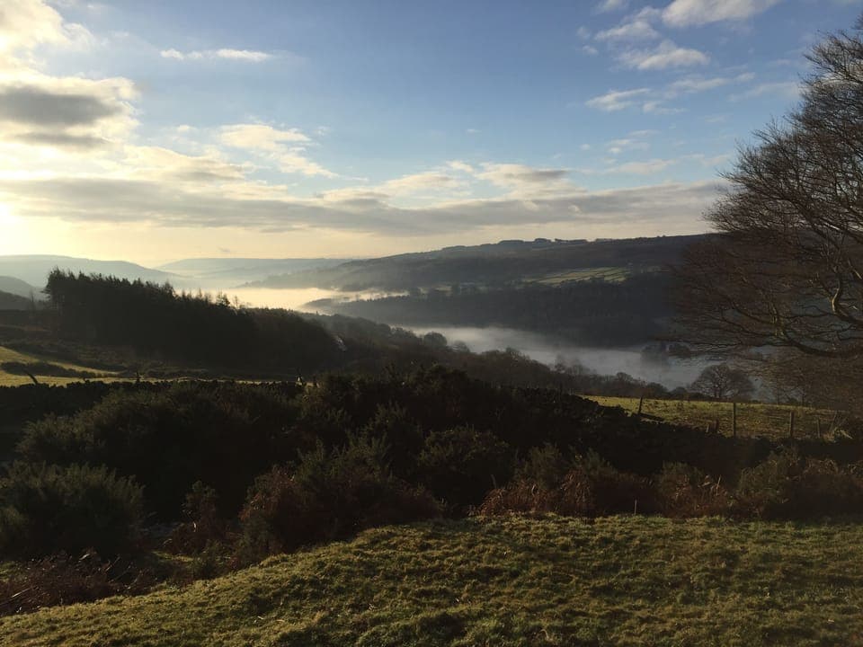 Hathersage Walking View
