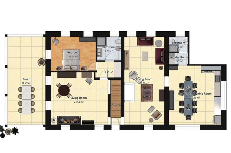 Ground floor plan