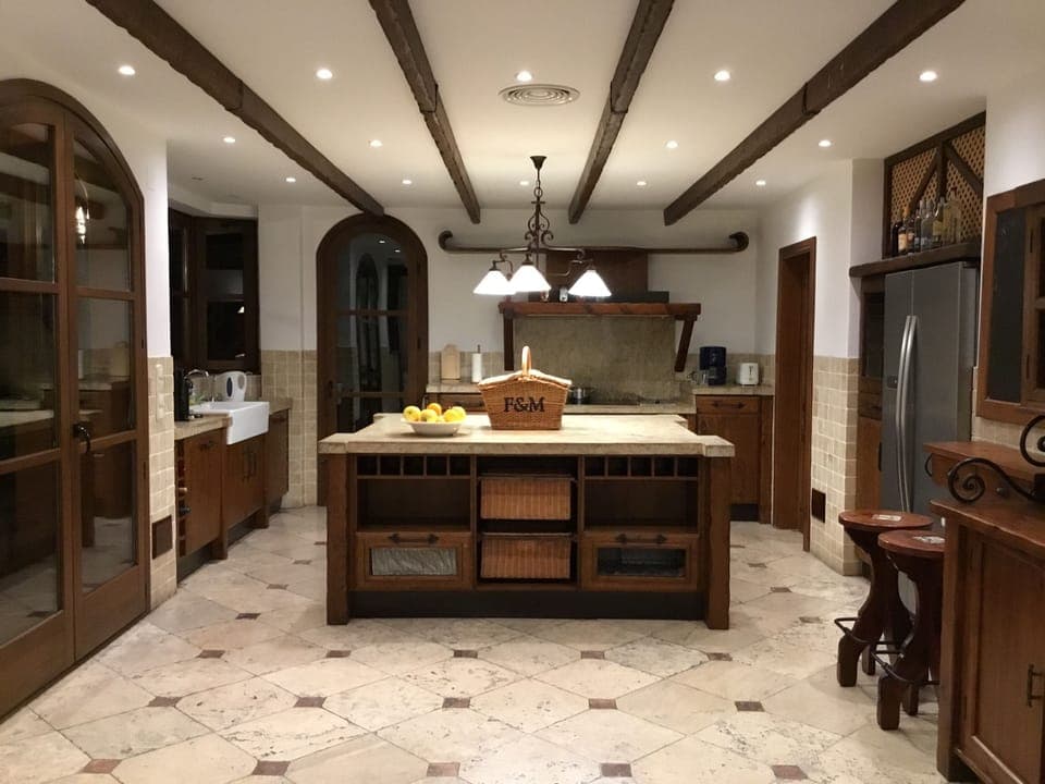 Vast open plan kitchen, living, dining with access to separate utility room...