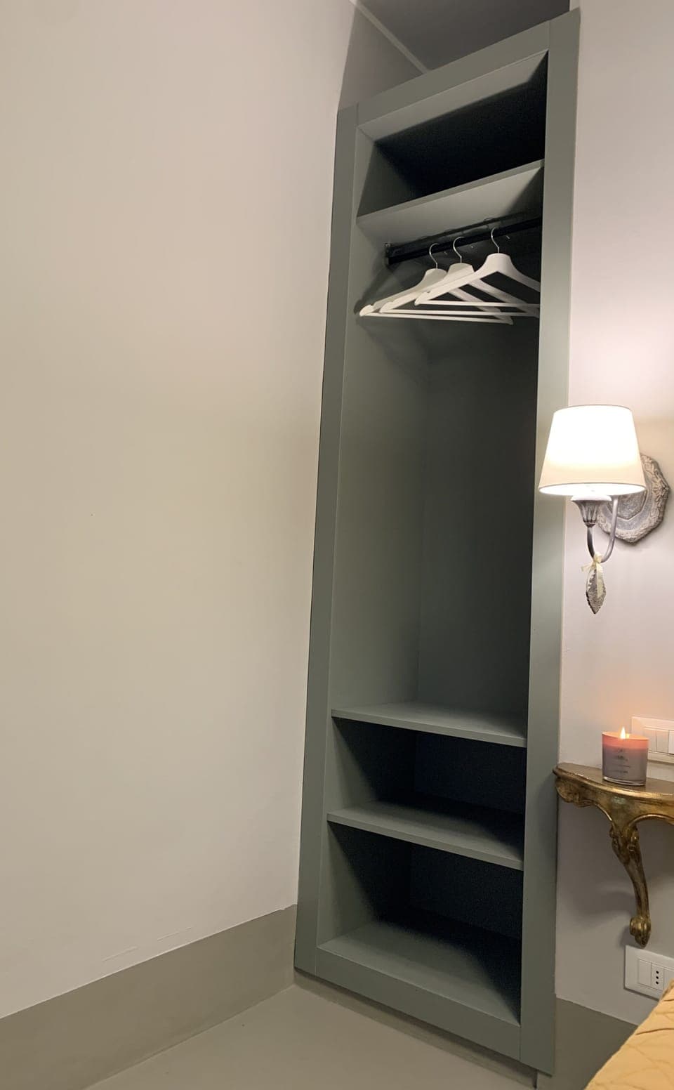 Additional hanging space