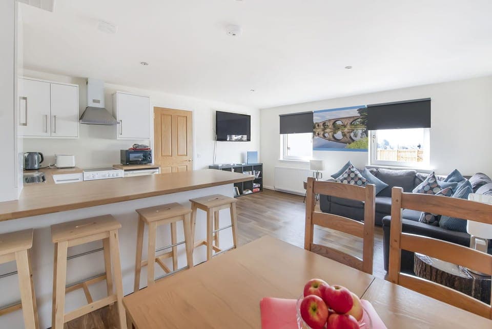 Spacious open plan living