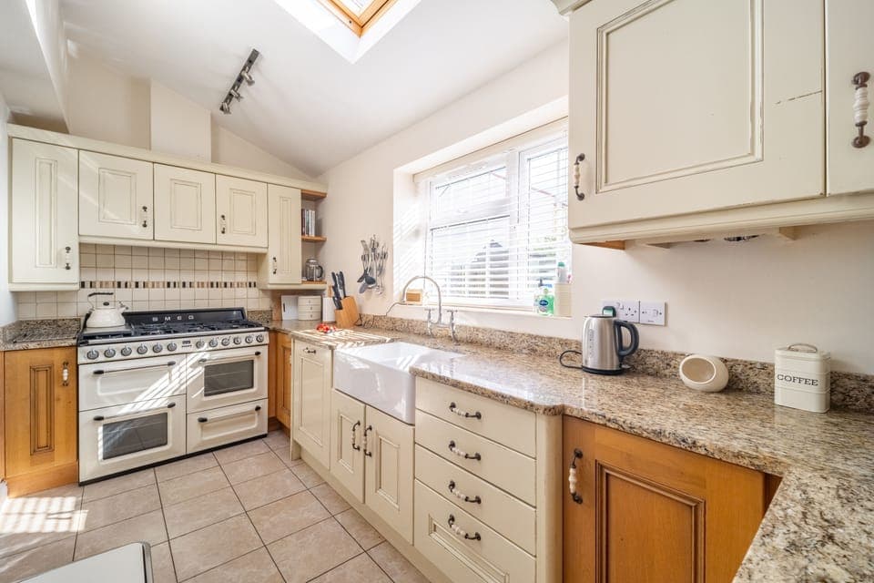 Ground floor: A light, bright kitchen