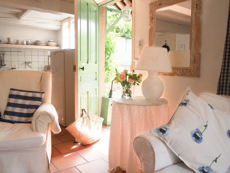 Entrance looking out