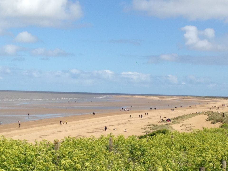 Old Hunstanton Beach 10 min walk 