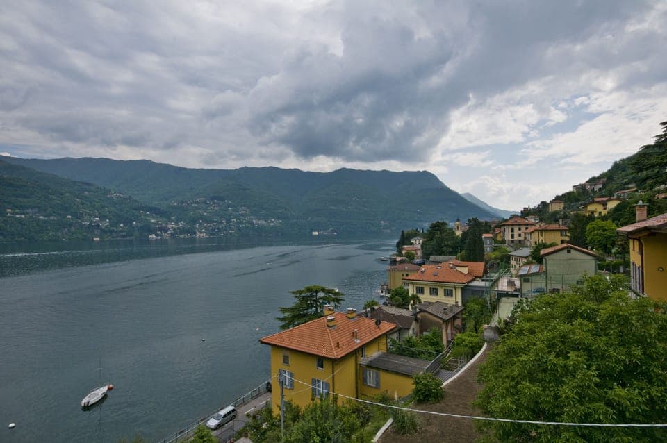 The view from the private wrap around balcony.