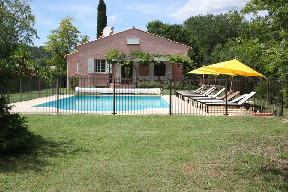 Relax by the pool in peace