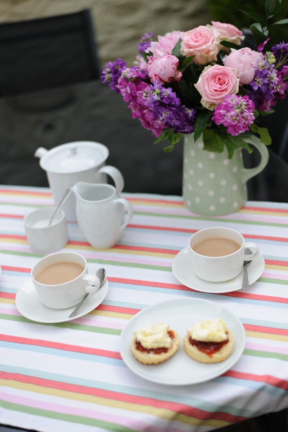 Cornish cream tea
