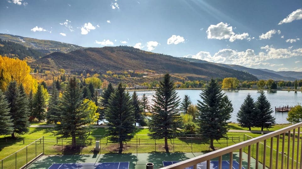 View from balcony
