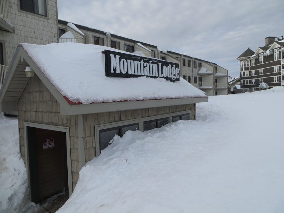 Rear Exit to the Slopes.