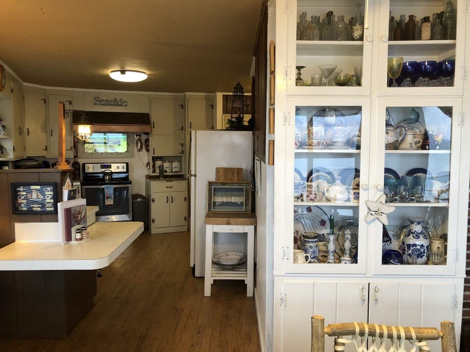 Kitchen view from dining area