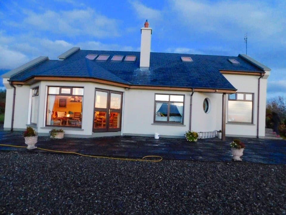 House view from lakeside