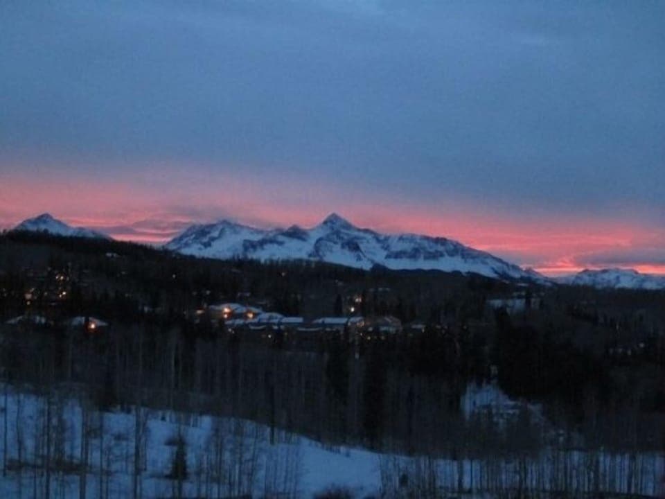 The 'Coors' Mountain. Photo taken from the village.