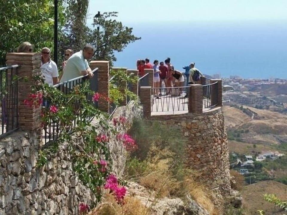 Spectacular View from the village towards the sea 