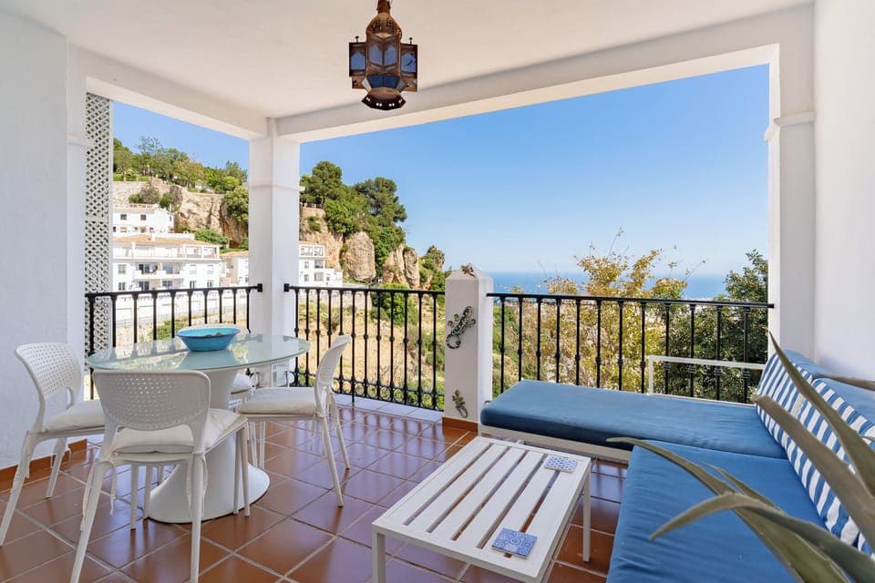 Sea and Mountain Views from the private terrace 