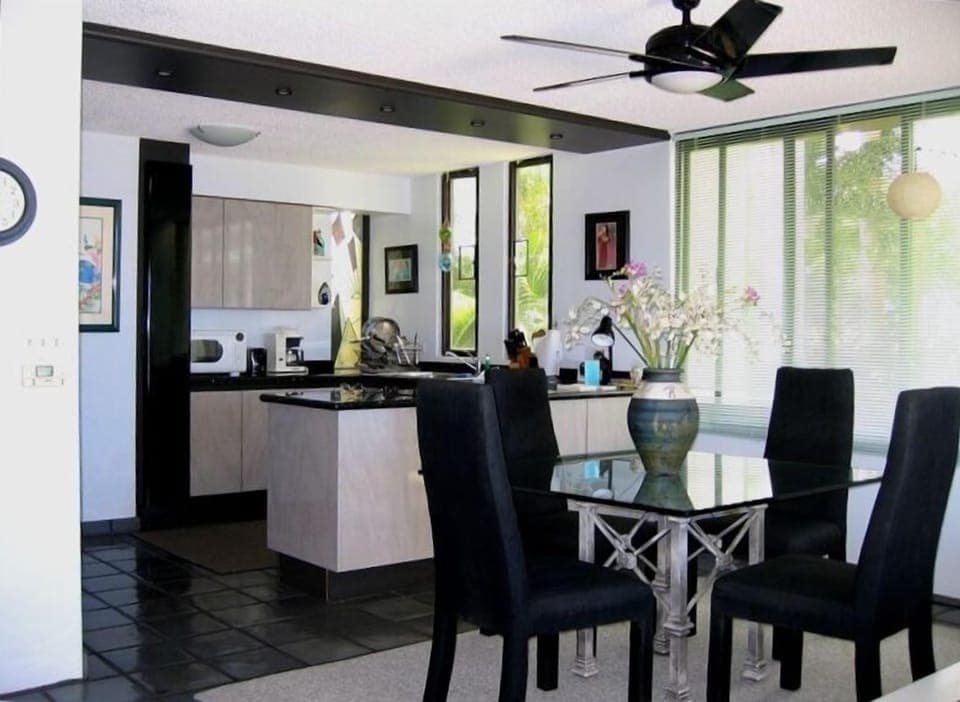 Open Dining and Kitchen Area