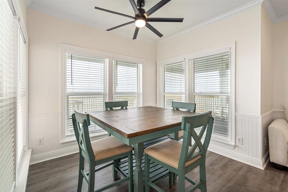 Shamrock Shores First Floor Dinning Table