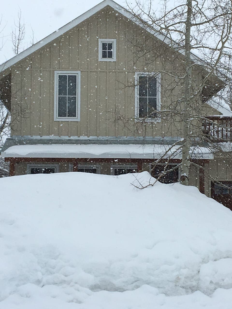 Front in winter
