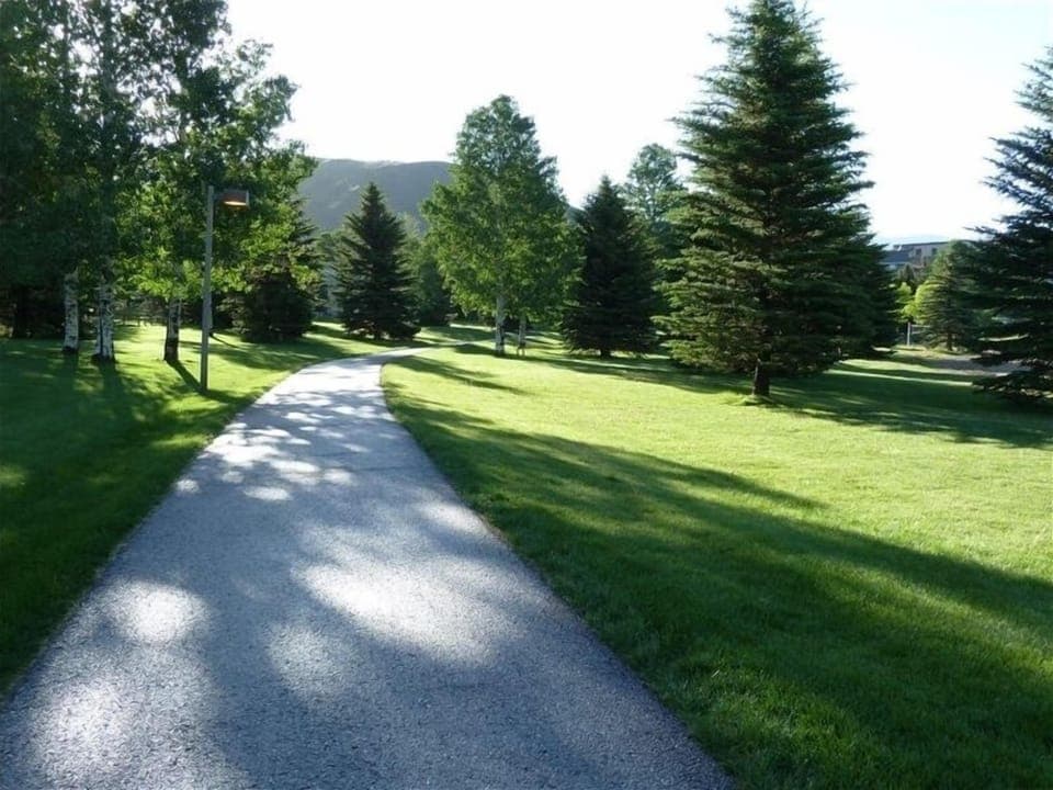 Walk around the park and lake.  Just steps from our unit!