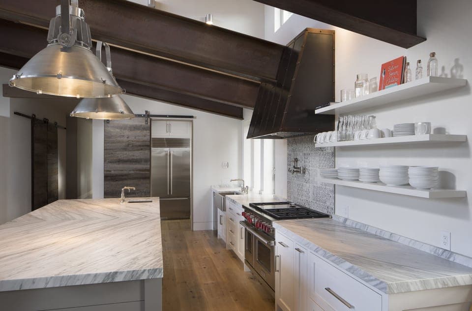 Chefs kitchen with top of the line appliances, cookware and serviceware provided