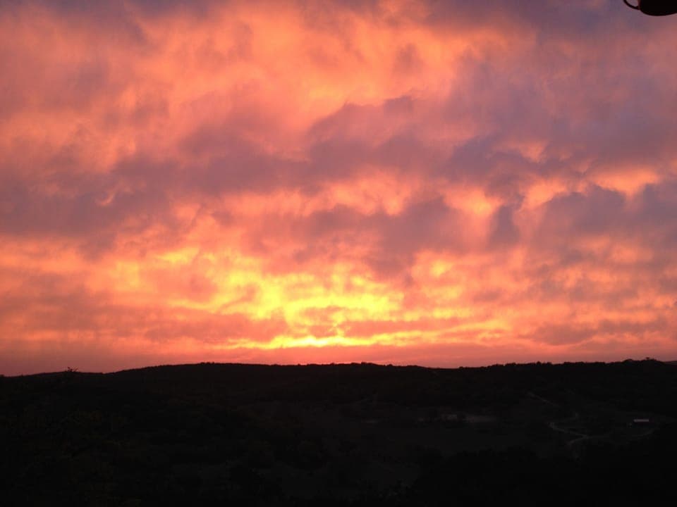 Sunset at the ranch