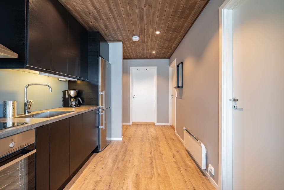 Superior Apartment, Multiple Beds, Non Smoking, Sea View | Private kitchen | Mini-fridge, coffee/tea maker, electric kettle