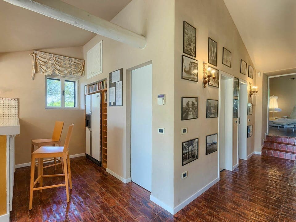 Furniture, Picture Frame, Azure, Wood, Hall, Building, Interior Design, Flooring, Window, Door