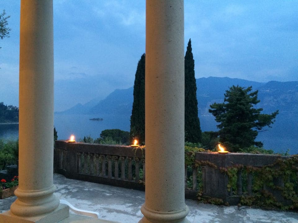 Wonderful view from the patio 