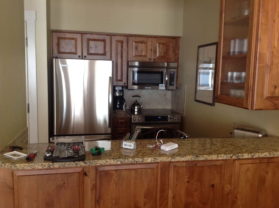 Fully equipped kitchen