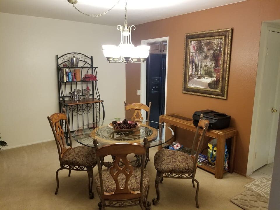 Dining Room and HP Printer