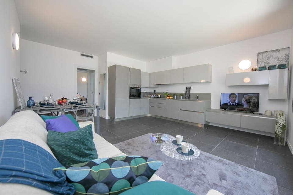 Living and dining room