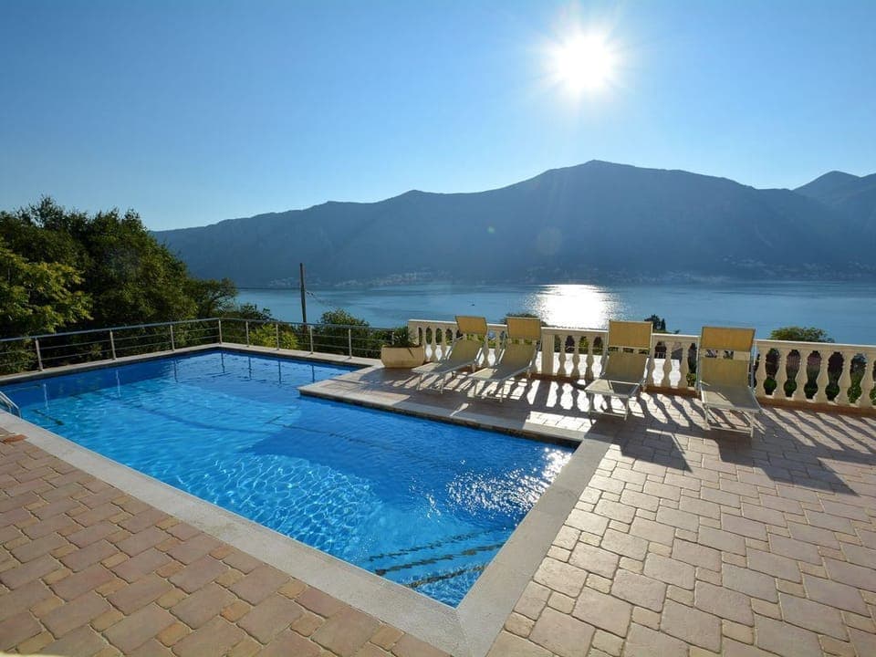 Swimming pool with beautiful views