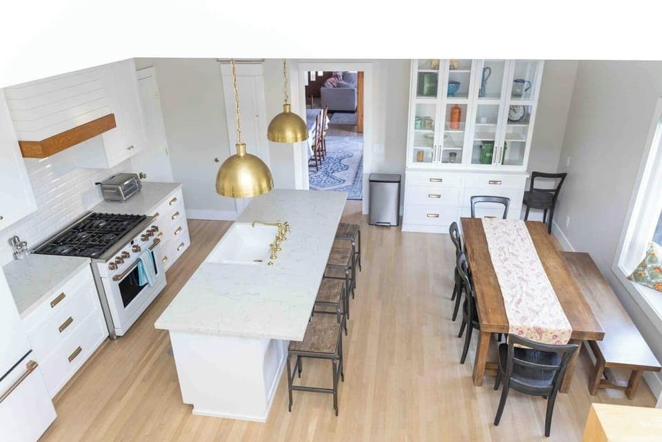 Renovated kitchen