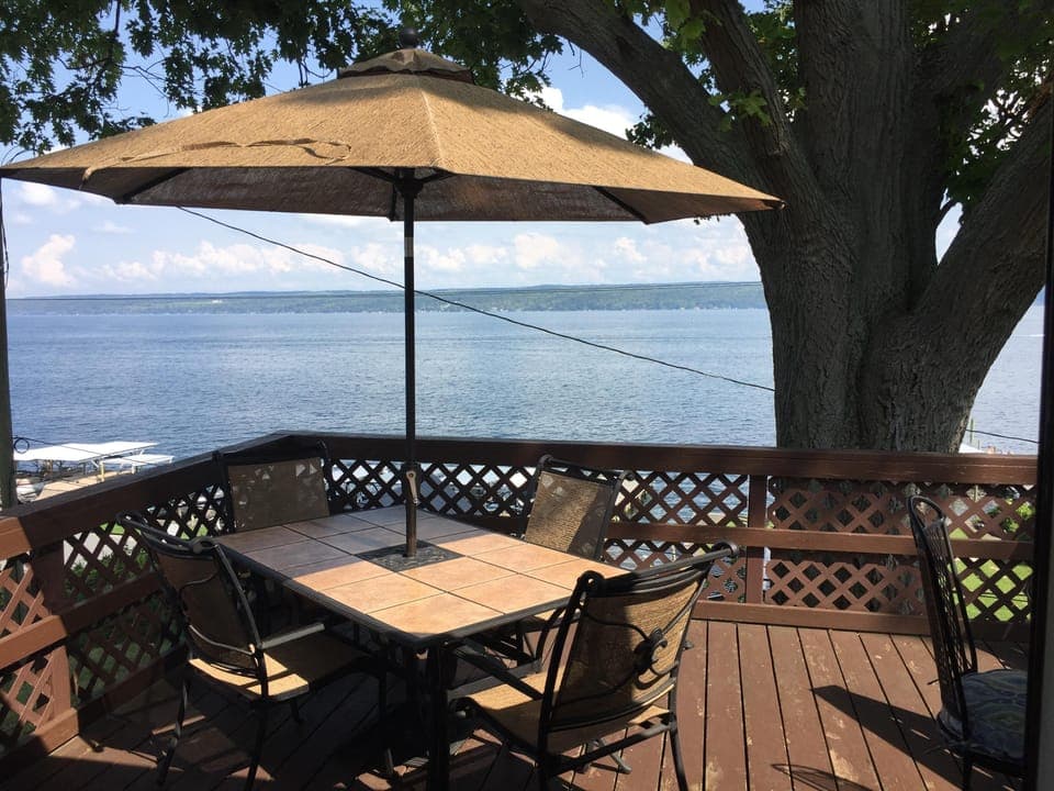 Front deck
