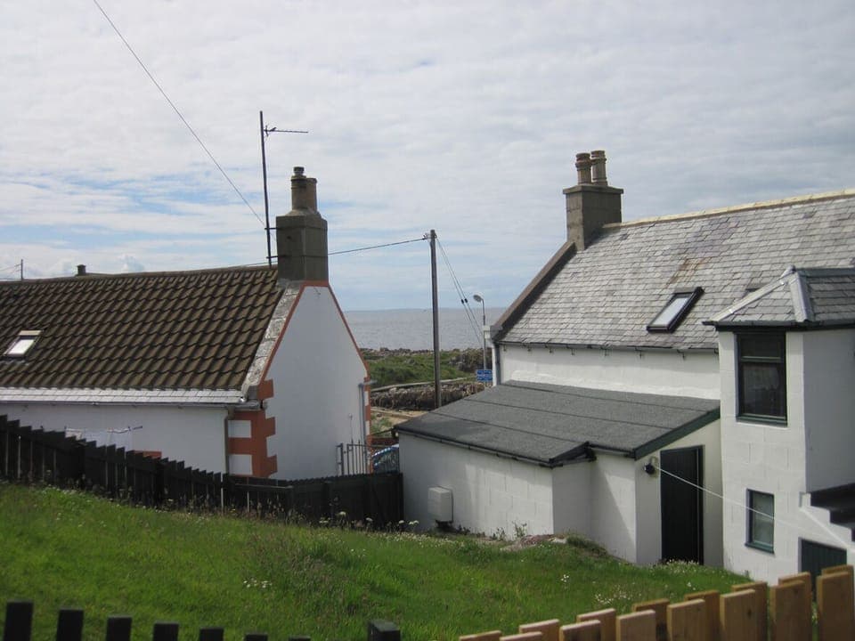 Looking out to sea - with the chance of seeing dolphins!