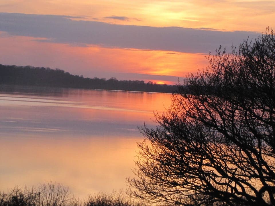 Sunset at Lough Owel