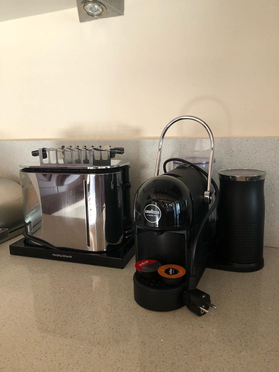 Enjoy your morning cappuccino 